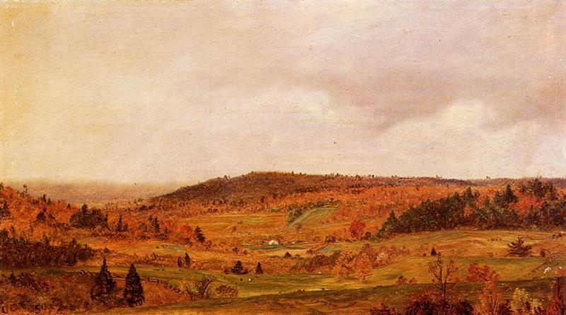 Frederic Edwin Church Autumn Shower